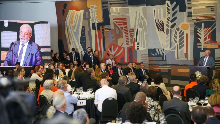 Primeira reunião do conselhão (Foto: José Cruz/Agência Brasil)