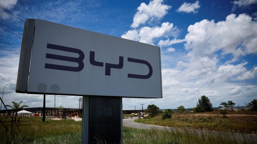 Local de construção de fábrica da BYD em Camaçari, Bahia (Foto: REUTERS/Adriano Machado/File Photo)