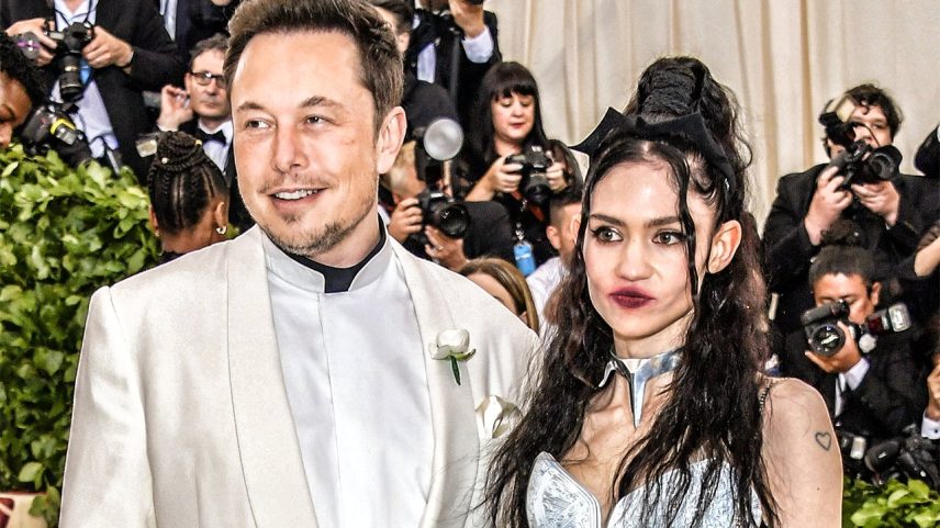 Elon Musk e Grimes: casal foi unido por piada sobre o Basilisco de Roko (Foto: Reprodução)