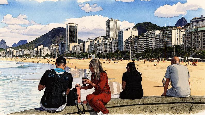 Rio tem mudanças no tempo nos próximos dias com fim de onda de frio e chegada de frente fria (Foto: Gabriel de Paiva / Agência O Globo / 10-8-2025)