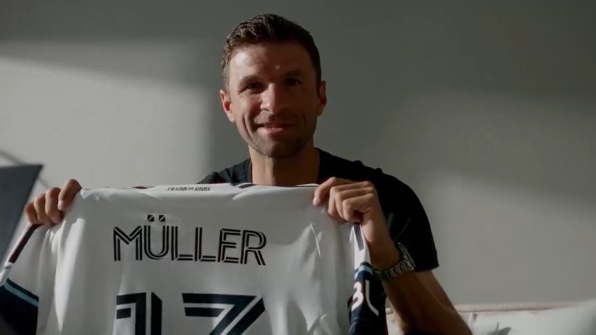 Thomas Muller anunciado no Vancouver Whitecaps (Foto: Reprodução/X)