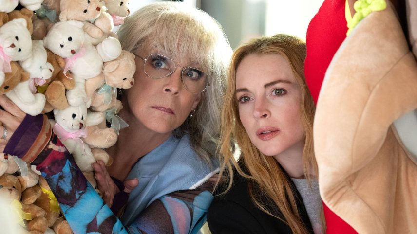 Jamie Lee Curtis e Lindsay Lohan em cena de 'Uma Sexta-Feira Mais Louca Ainda' (Foto: Glen Wilson/Divulgação)