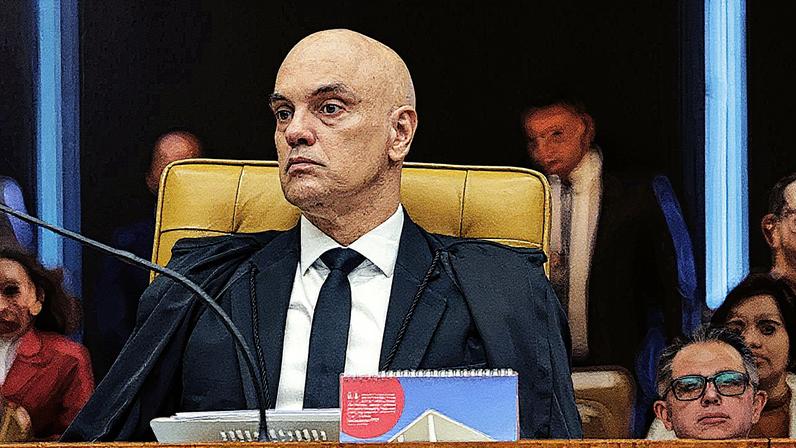 Presidente dos Estados Unidos, Donald Trump, usou lei Magnitsky para sancionar o ministro Alexandre de Moraes, do STF (Foto: Rosinei Coutinho/STF/Divulgação)