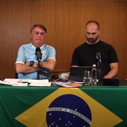 Eduardo Bolsonaro se destaca nas redes após sanção a Moraes e aumento de tarifas