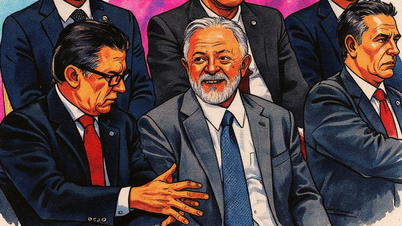 Presidente Lula e Ministro do Trabalho, Luiz Marinho (Foto: Brenno Carvalho / Agência O Globo)