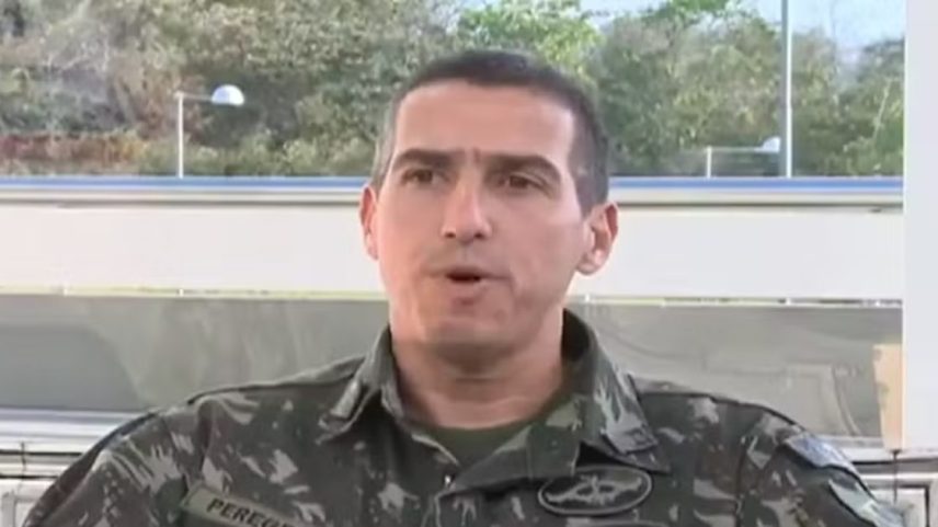 Coronel Flávio Peregrino era assessor do general Walter Braga Netto (Foto: Reprodução)