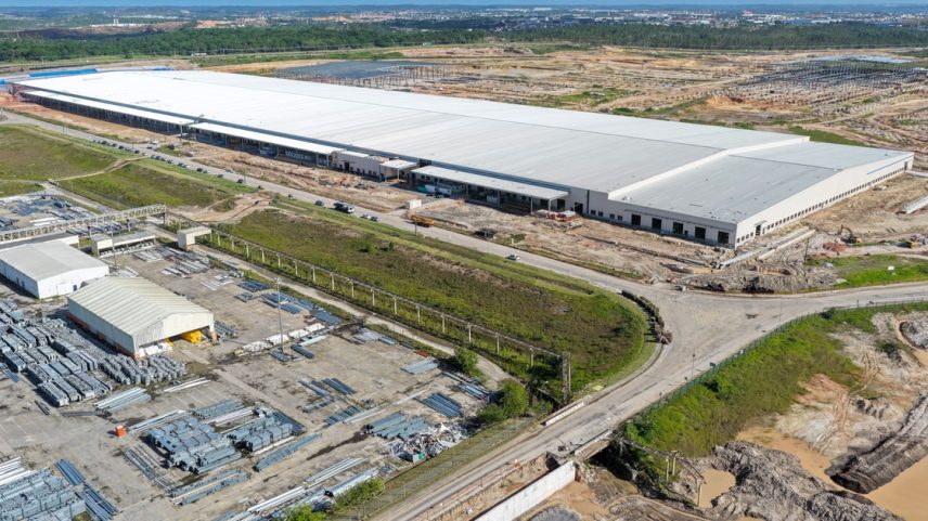 BYD está prestes a inaugurar sua fábrica brasileira, em Camaçari (BA) (Foto: BYD/Divulgação)