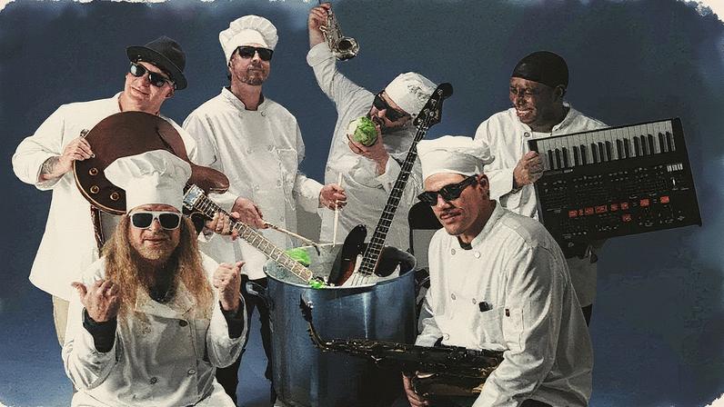 O mais novo álbum da banda de funk Lettuce, 'Cook', inclui um livro de receitas de família. (Foto: Reprodução)