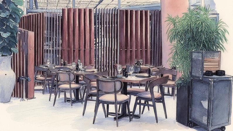 Ambiente do novo restaurante Assador, em São Paulo (Foto: Reprodução)