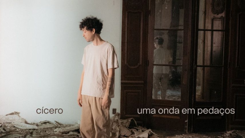 Capa do disco 'Uma Onda em Pedaços' (Foto: Divulgação)