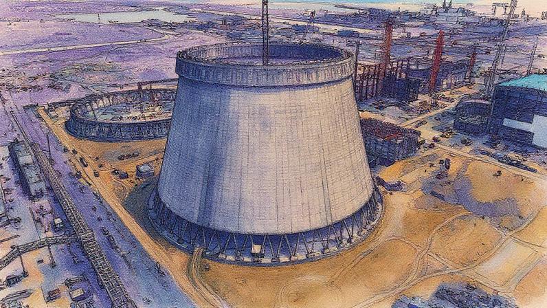 A central nuclear de Kursk, na Rússia, alimenta a rede elétrica para cerca de 20 regiões (Foto: Reprodução)