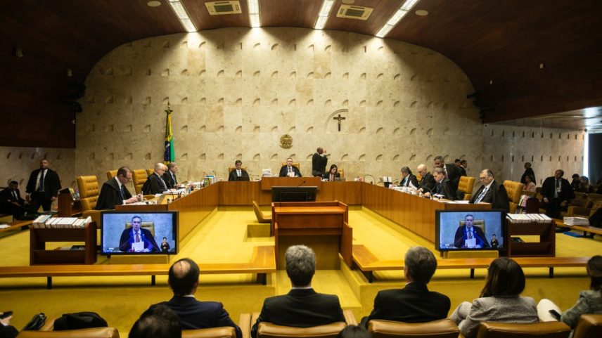 Plenário do STF durante julgamento sobre responsabilização das redes sociais (Foto: Brenno Carvalho / Agência O Globo)