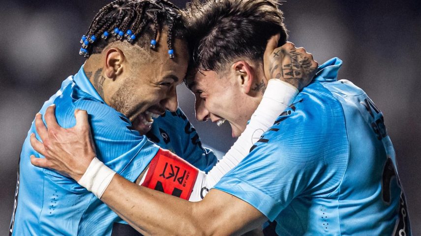 Neymar brilha na vitória do Santos sobre o Juventude no MorumBis. (Foto: Santos FC via X)