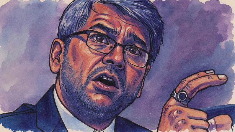 Kalyan Chaubey, presidente da federação (Foto: AFP)