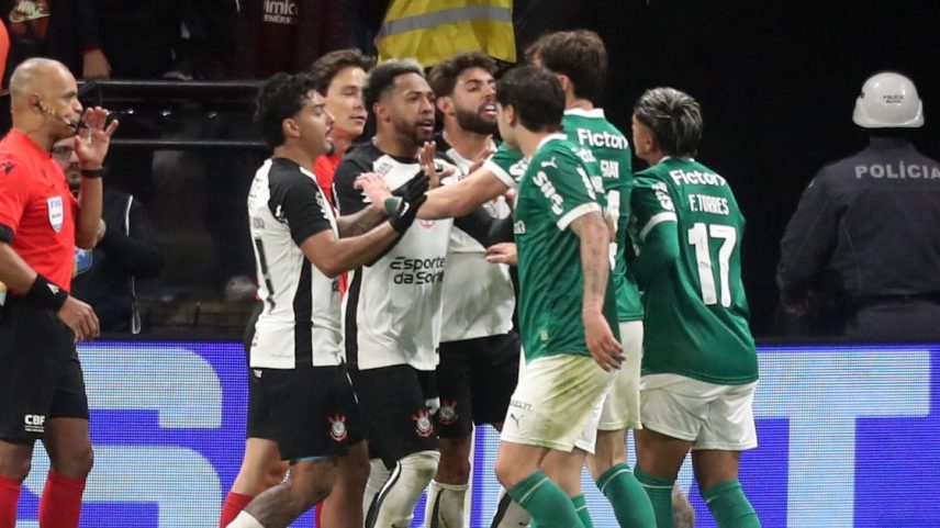 Corinthians e Palmeiras decidem vaga nas quartas de final da Copa do Brasil. (Foto: Alex Silva/Estadão)