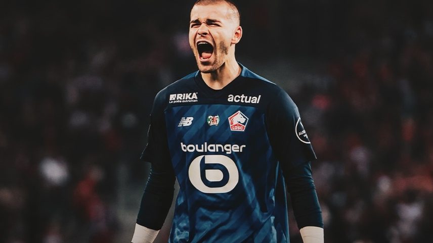 PSG acerta com goleiro Lucas Chevalier, do Lille, e garante titularidade a ele (Foto: Reprodução)