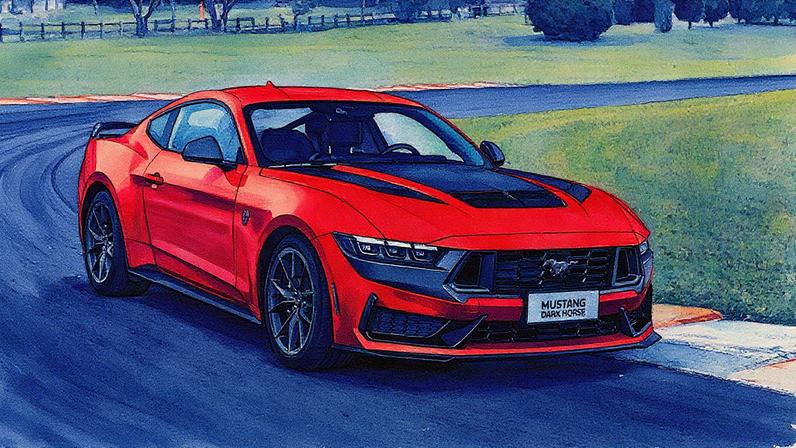 Mustang Dark Horse: mais potente da história. (Foto: Divulgação)