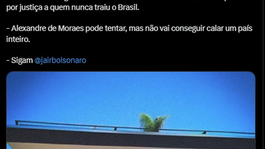 Carlos Bolsonaro citado por Moraes — Foto: Reprodução