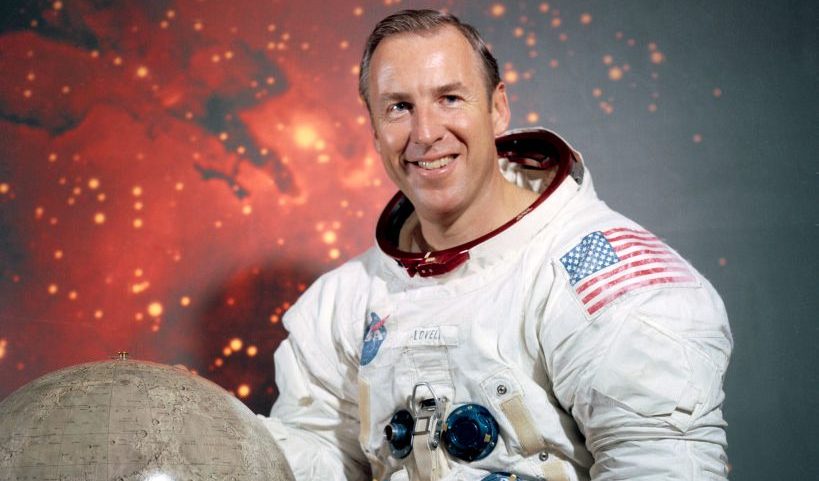 Retrato do astronauta James A. Lovell. (Foto: HUM Images/Universal Images Group via Getty Images)