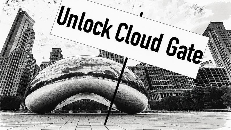 Ilustração por The Art Newspaper. Foto do Cloud Gate por Christopher Alvarenga no Unsplash (Foto: Christopher Alvarenga no Unsplash)