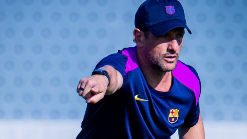Beletti é treinador do Barça B (Foto: Reprodução/Instagram)