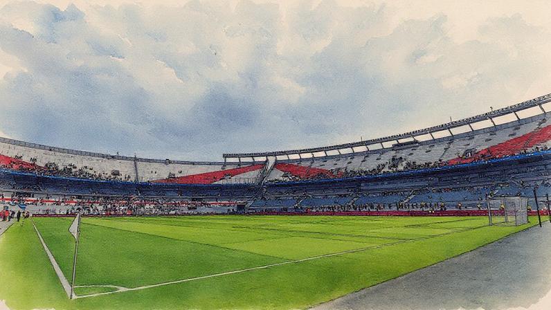 Estádio Mas Monumental será o palco da partida entre River Plate e Libertad nesta quinta, 21 (Foto: Jam Media/Getty Images)