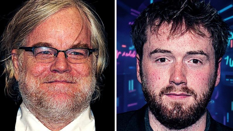 Phillip Seymour Hoffman (1967-2014) e Cooper Alexander Hoffman (Foto: Getty Images)
