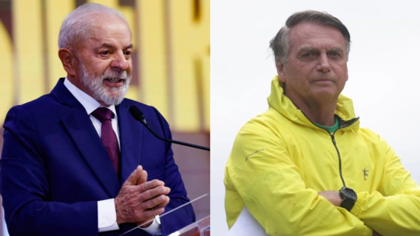 O presidente Lula (PT) e o ex-presidente Jair Bolsonaro (PL) (Foto: Wilton Júnior/Estadão e Tiago Queiroz/Estadão)