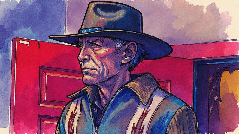 Clint Eastwood em cena do filme 'Cry macho' (Foto: Divulgação)