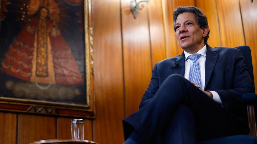 Fernando Haddad, ministro da Fazenda, vai ter reunião remota com secretário do Tesouro dos EUA (Foto: Wilton Junior/Estadão)