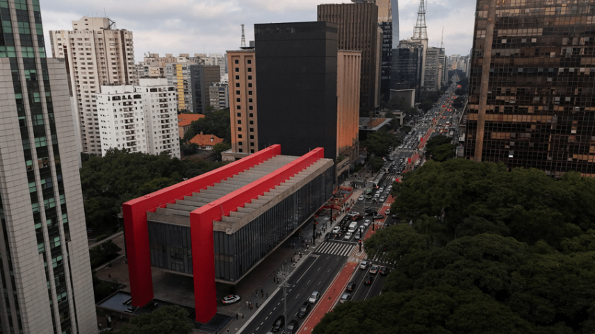 Vista da Avenida Paulista, em São Paulo 27/03/2025 (Foto: REUTERS/Amanda Perobelli)