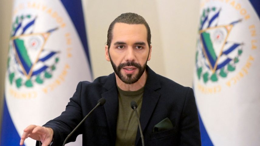 Presidente de El Salvador, Nayib Bukele (Foto: AFP)