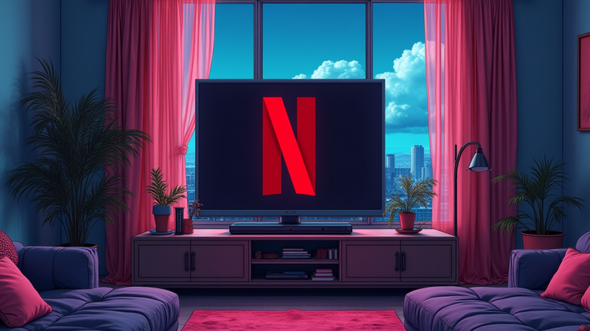 Netflix (Imagem gerada por IA/Freepik)