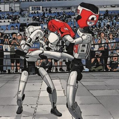 China promove 'olimpíadas' com robôs em competições de boxe, futebol e atletismo