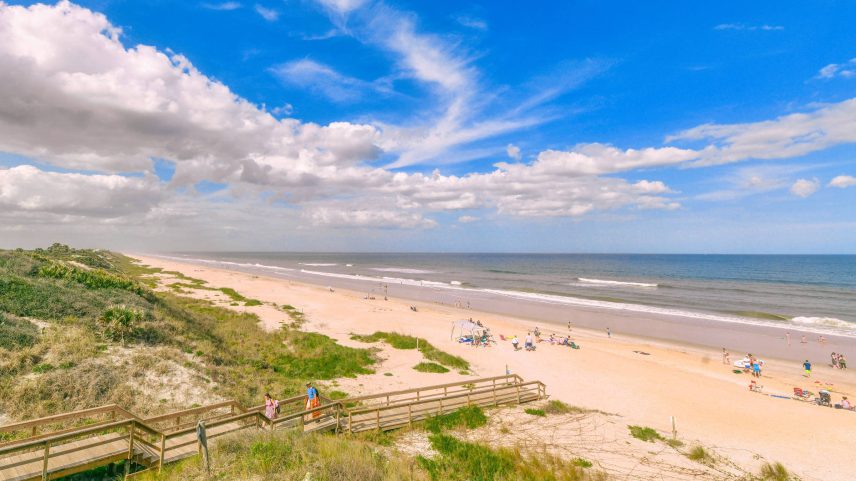 North Beach em St. Augustine, na Flórida (Foto: FloridasHistoricCoast.com/Divulgação)