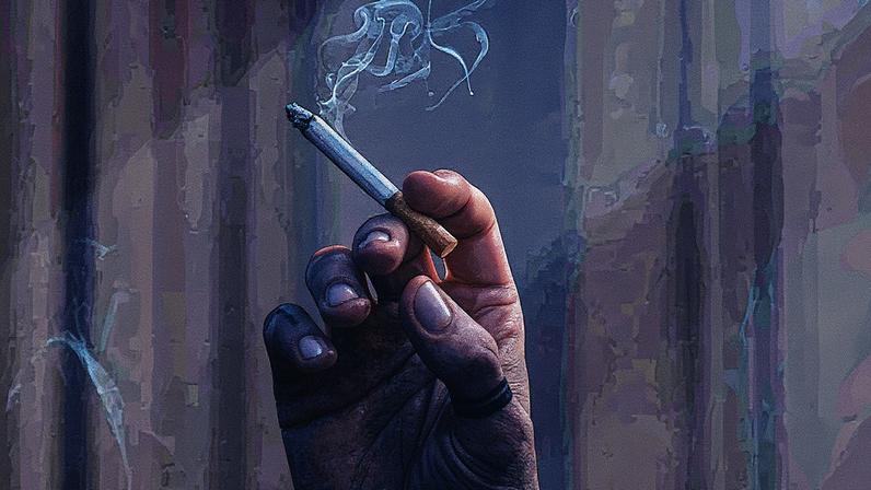 Fumaça de cigarro contendo substâncias como nicotina (Foto: Reprodução)