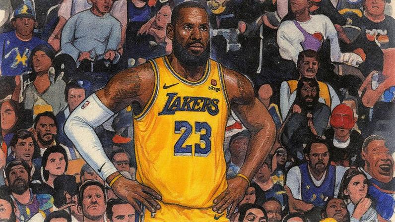 LeBron James (Foto: Bart Young / AFP)