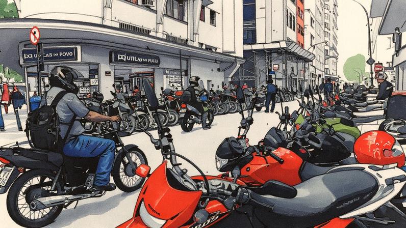 Comparação de volume de cotação de seguros para motos e carros (Foto: Reprodução)