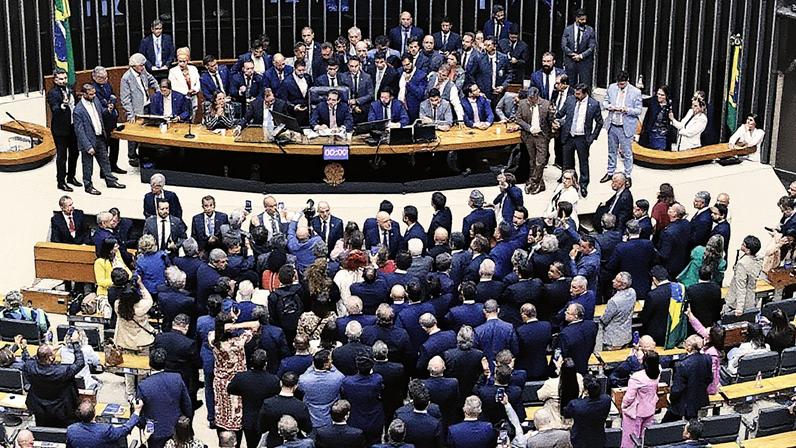 Câmara dos Deputados aprovou a PEC da Blindagem, enquanto o Senado ainda não avançou na votação (Foto: Reprodução)