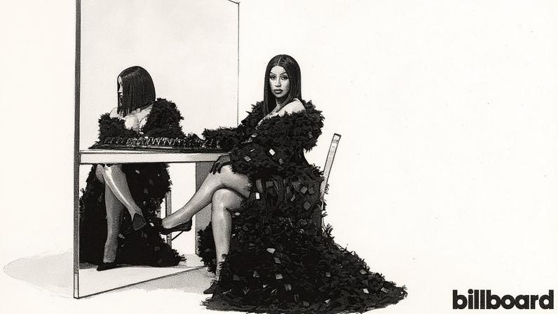 Cardi B promove seu álbum "Am I the Drama?" nas ruas de Nova York, vendendo cópias e anunciando ofertas para os fãs em um vídeo divertido (Foto: Reprodução)