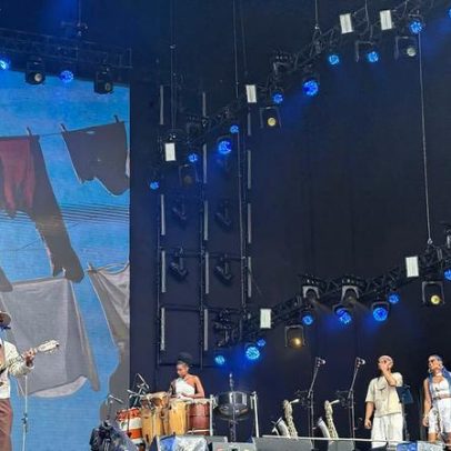 Jota.pê agita o público do The Town com show especial ao lado de João Gomes