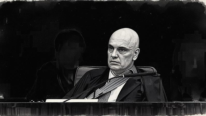 Ministro Alexandre de Moraes em evento oficial (Foto: Reprodução)