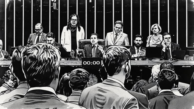 Câmara dos Deputados vota a PEC da Blindagem (Foto: Reprodução)