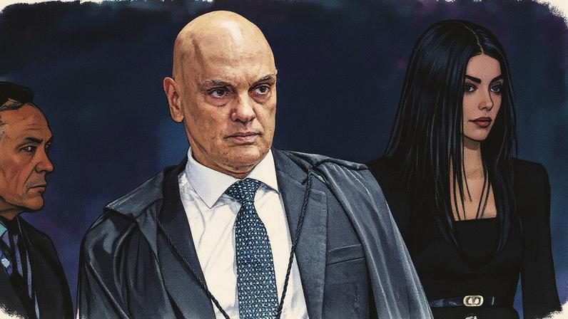 Julgamento de Bolsonaro e outros sete réus no STF (Foto: Reprodução)