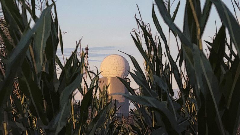Radar da OTAN na região estratégica de Suwalki, entre Kaliningrado e Bielorrusia (Foto: Reprodução)