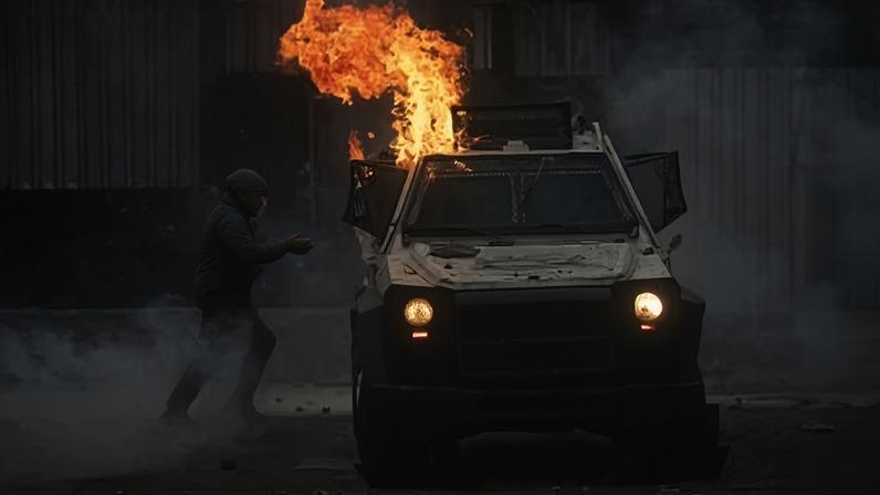 Marcha em memória das vítimas da ditadura no Chile termina em confrontos