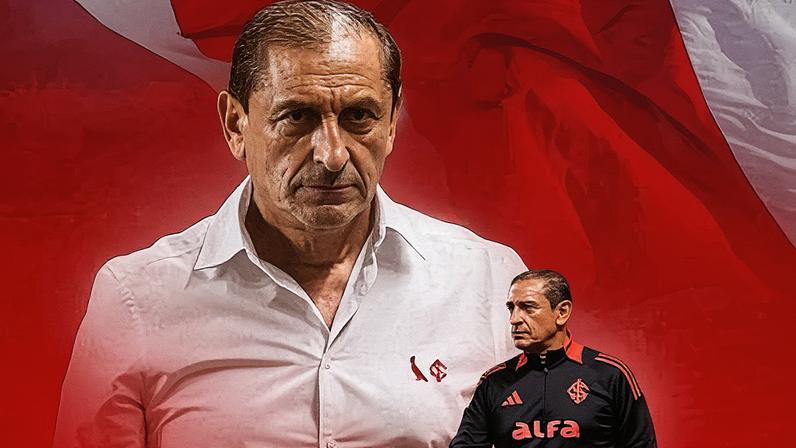 Treinador tem 66 anos e comandará o Inter na sequência da temporada • Foto: Reprodução / X @SCInternacional