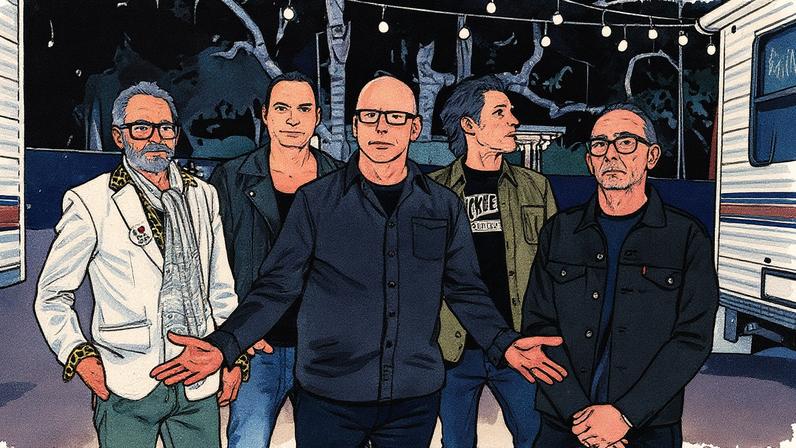Banda Bad Religion foi chamada para se apresentar no The Town (Foto: Reprodução)