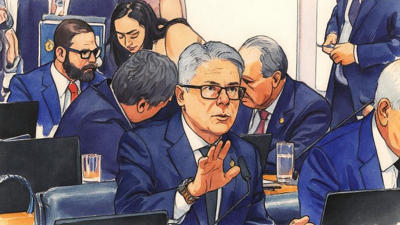 Senador Alessandro Vieira, relator da PEC, votou contra a proposta (Foto: Reprodução)