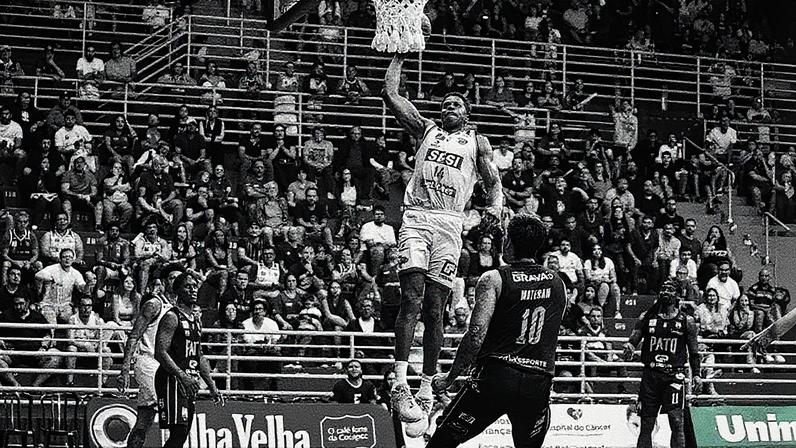 Franca venceu o Pato Basquete 101 a 82 (Foto: Marcos Limonti / SFB)